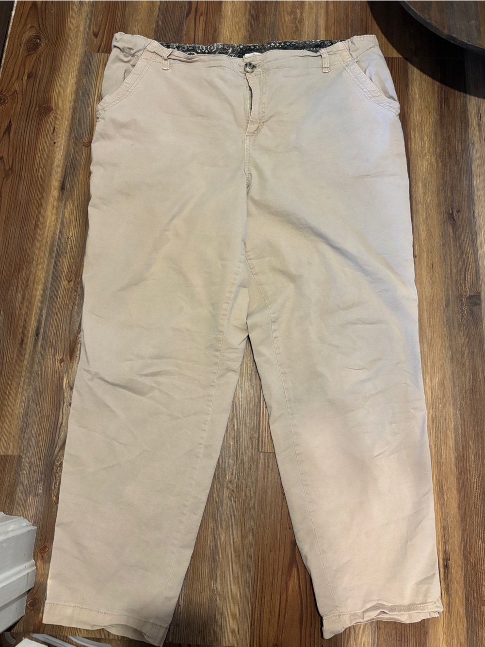Women’s Beige Casual Khaki pants - Comfortable Everyday Fit